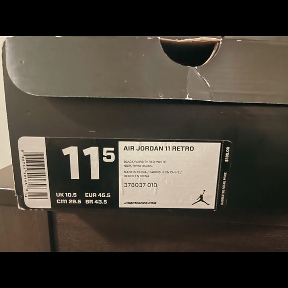 Jordan 11 “Bred” 2012 - Picture 6 of 6